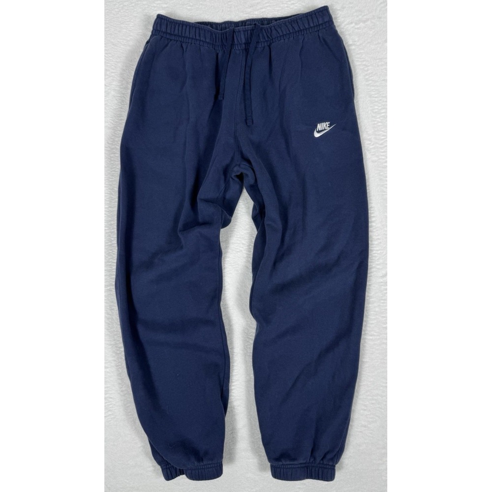 Nike Sportswear Club Fleece Joggers Sweatpants Mens Size Large Blue BV2737-410
